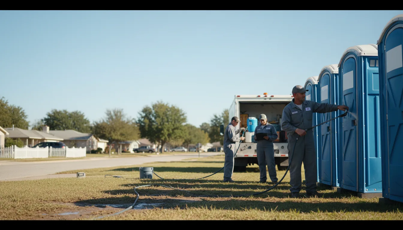 Long-Term Portable Toilet Rental in Springville, AL near me